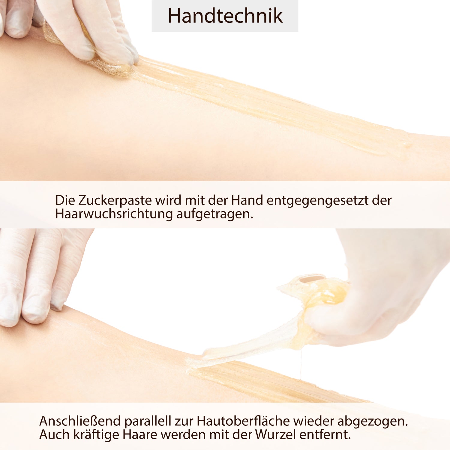 Schulung Enthaarung 2024 Soft Sugaring (Handtechnik)